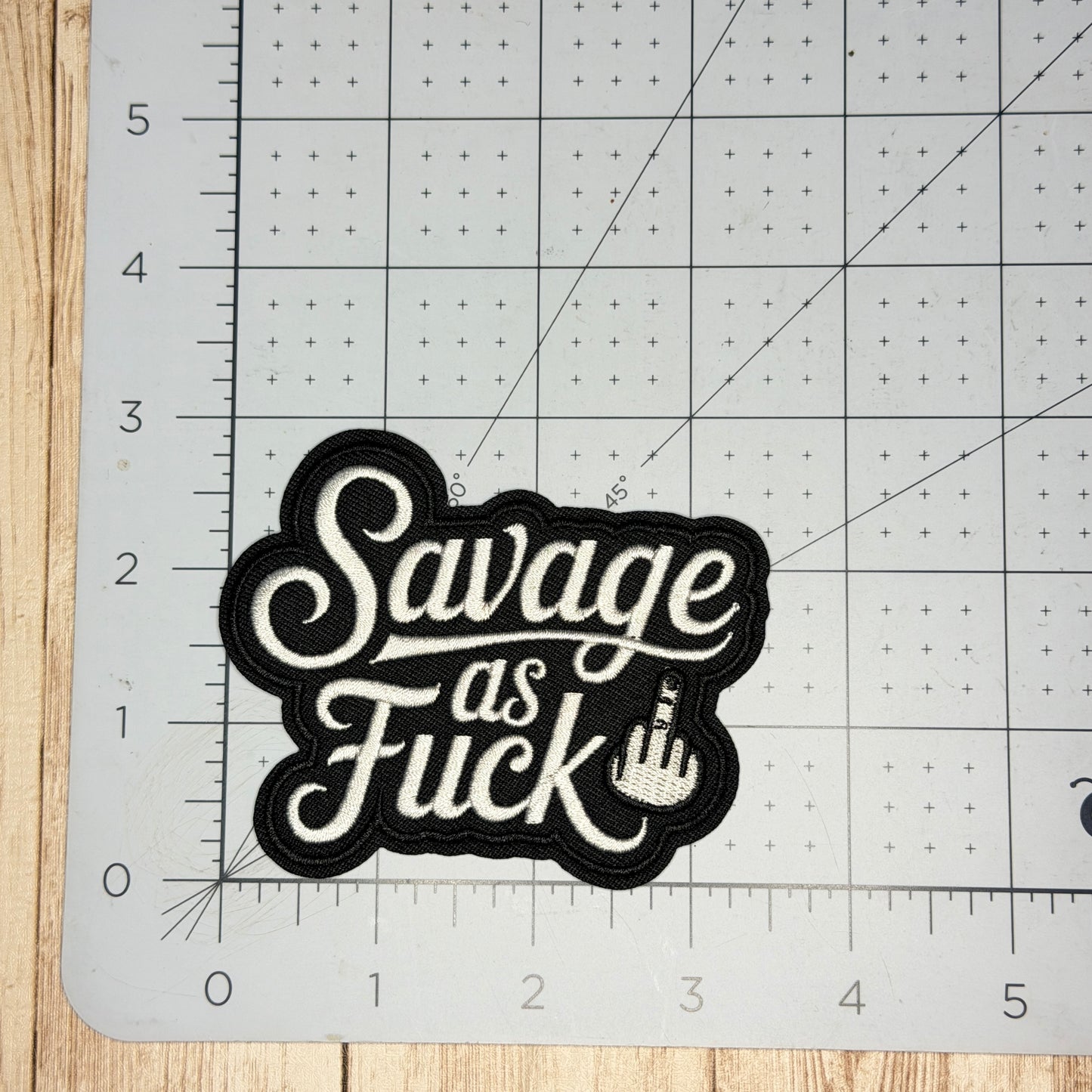 Savage as F*ck Iron-on Patch