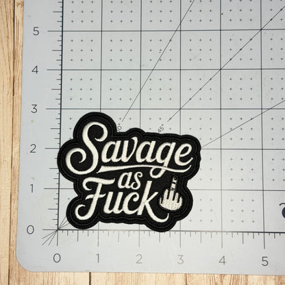 Savage as F*ck Iron-on Patch