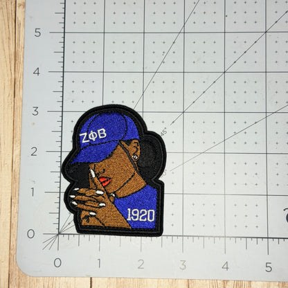 Zeta Women Think Iron On Patch