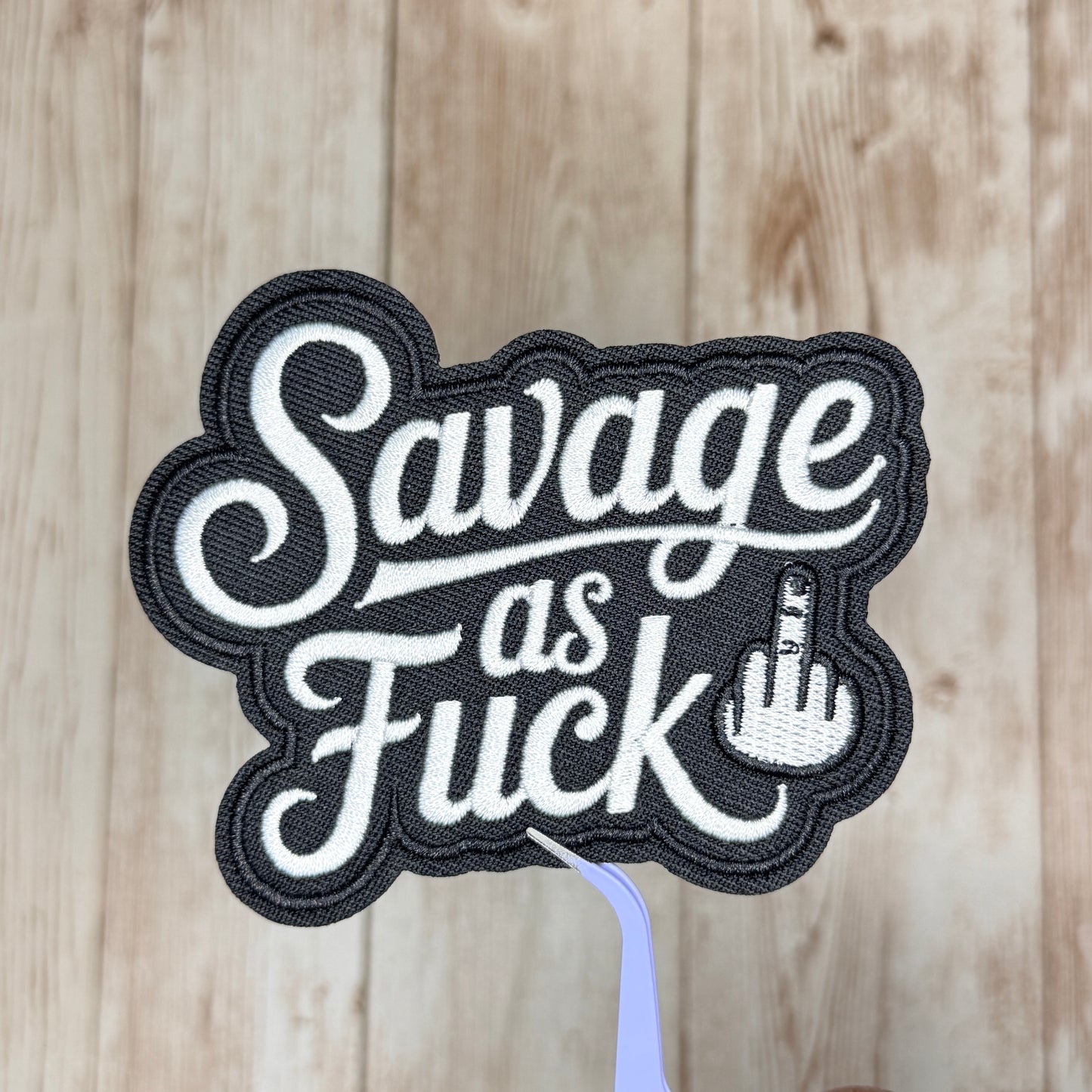 Savage as F*ck Iron-on Patch