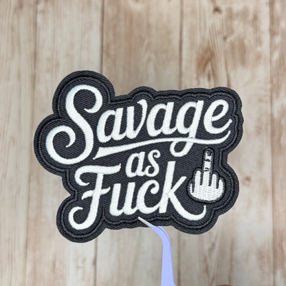 Savage as F*ck Iron-on Patch