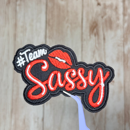 Team Sassy Iron-on Patch