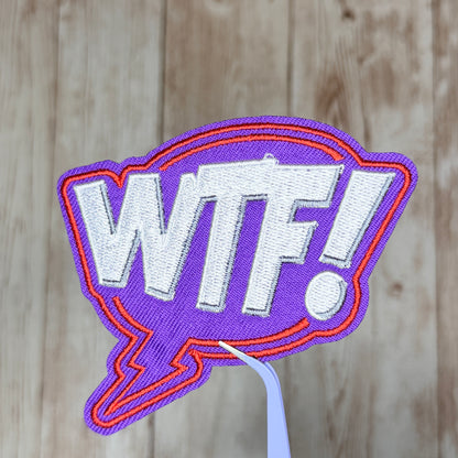 WTF Iron-on Patch