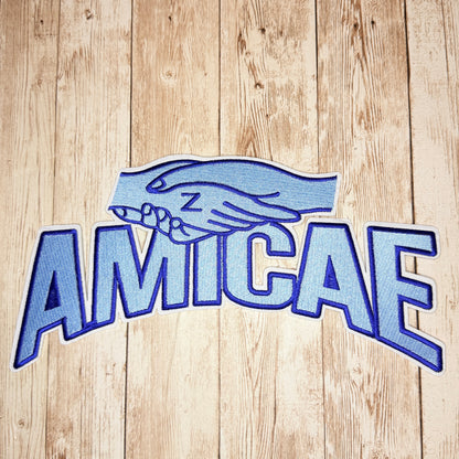 Amicae Hands Iron On Patch - Large
