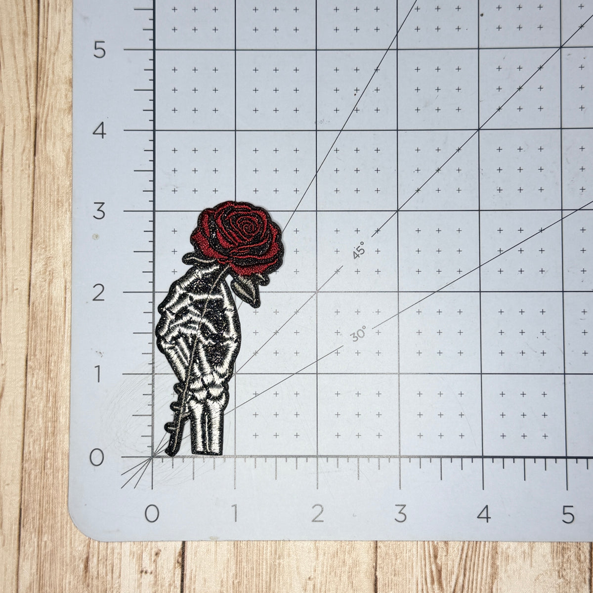 Dark Romance Love & Skulls Iron-on Patch Bundle