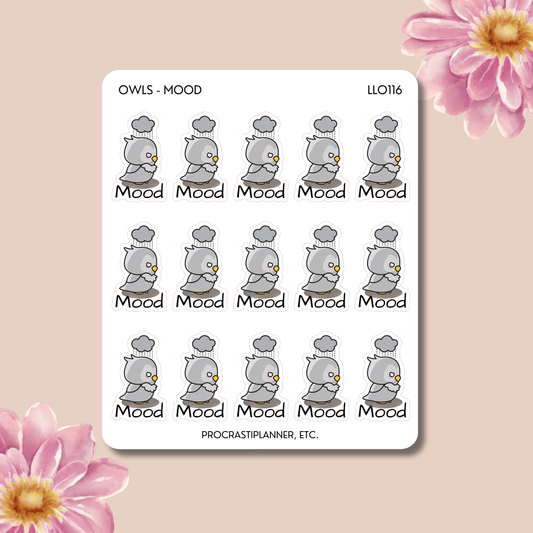 Owl Writing Theme - Mood