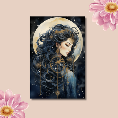 Moonlight 2 | 4x6 Colorful Kindle Case Inserts | Photo Paper or Laminated