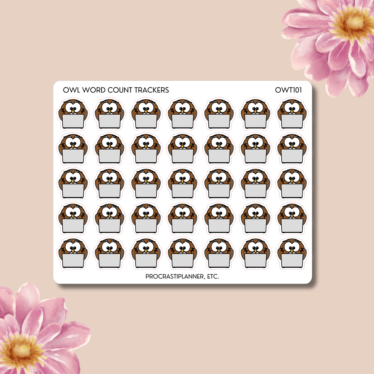 Owl Word Count Tracker