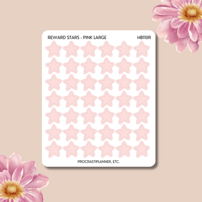 HB90 Method - Pink Reward Stars