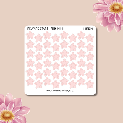 HB90 Method - Pink Reward Stars
