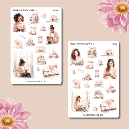 Rosie Pink Book Lover