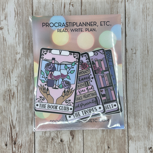 The Bookish Tarot Decal Bundle