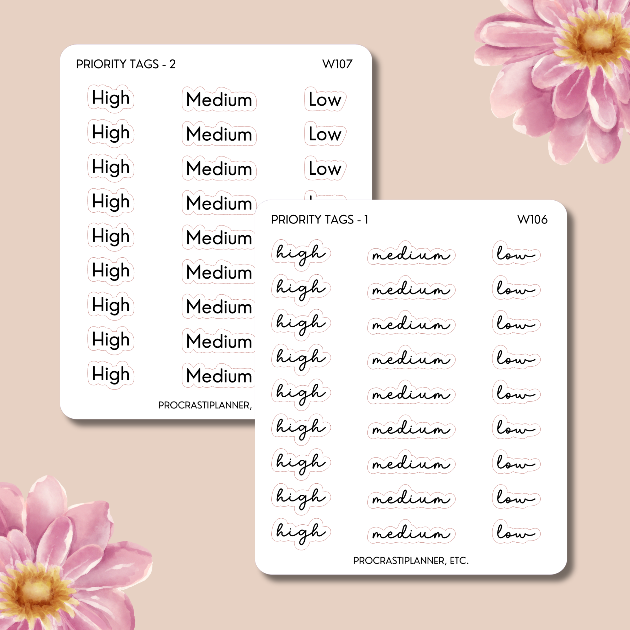 Priority Tags β Procrastiplanner, Etc.