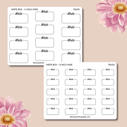 Write Blocks Word Count or Time Block Trackers