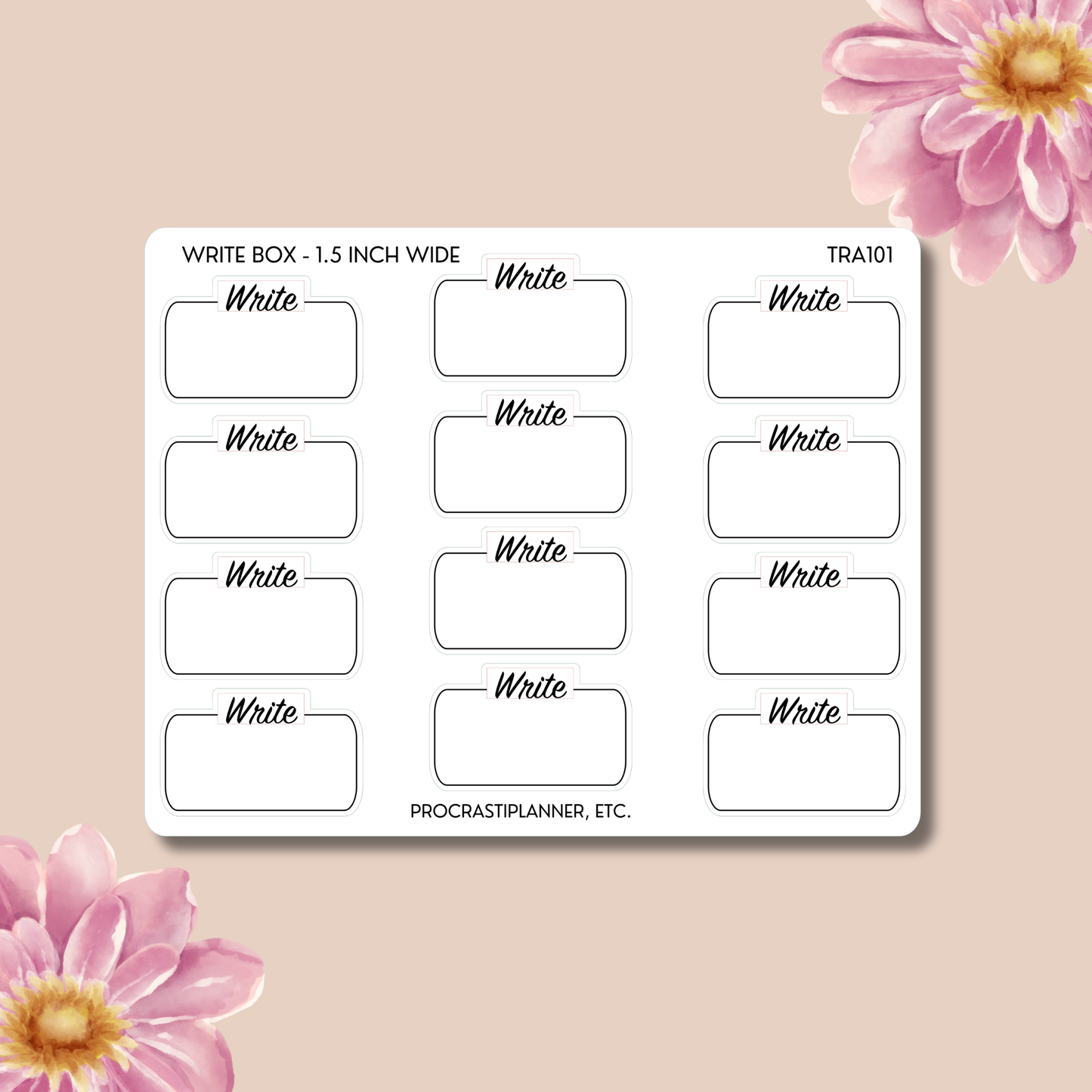 Write Blocks Word Count or Time Block Trackers