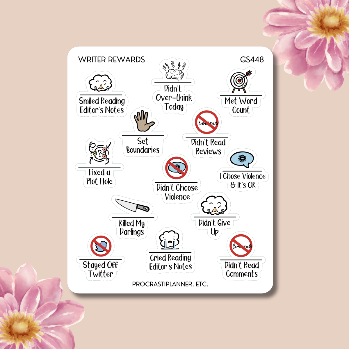 Writing Rewards Humorous Writer Rewards – Procrastiplanner, Etc.