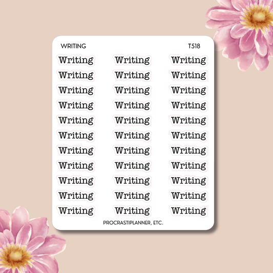 Text Only - Writing