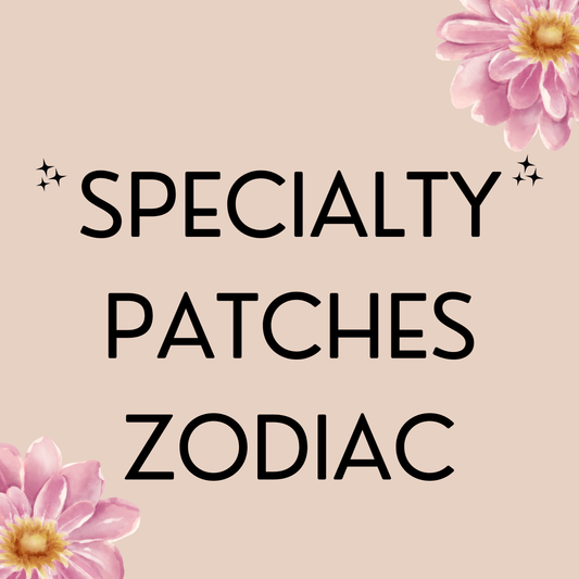 Zodiac Iron-On Patches