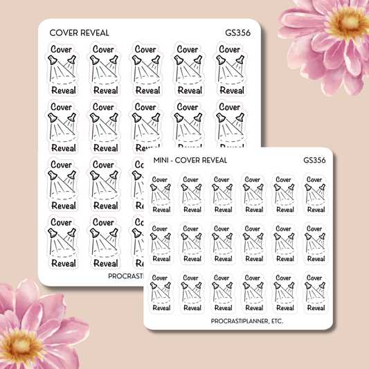 Cover Reveal Planner Stickers