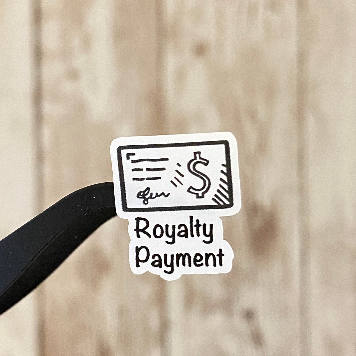 Royalty Payment Planner Stickers Payment Tracking for Authors, Creators