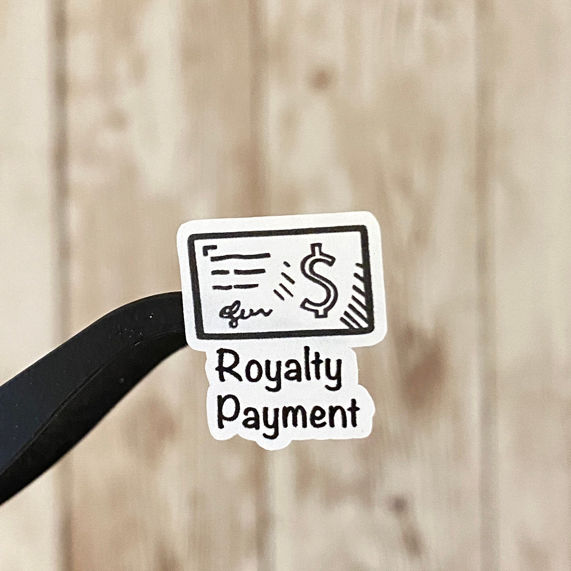 Royalty Payment Planner Stickers Payment Tracking for Authors, Creators