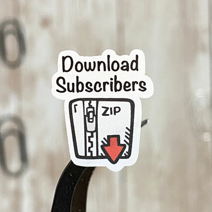 Download Subscribers Icon Planner Stickers