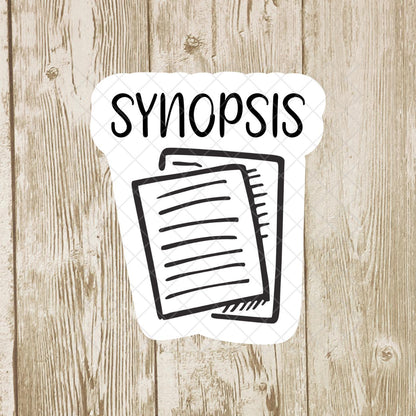 Synopsis Writer Planner Stickers
