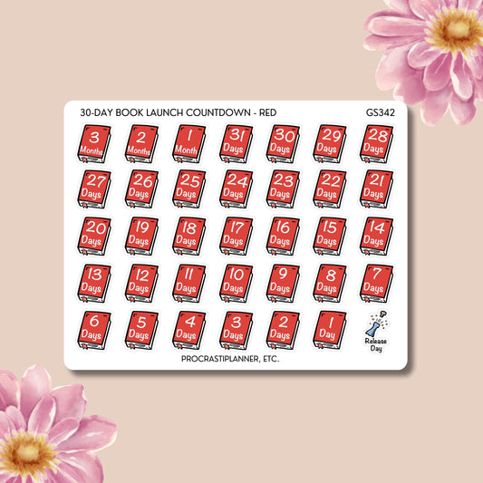 Book Launch - 30 Day Countdown