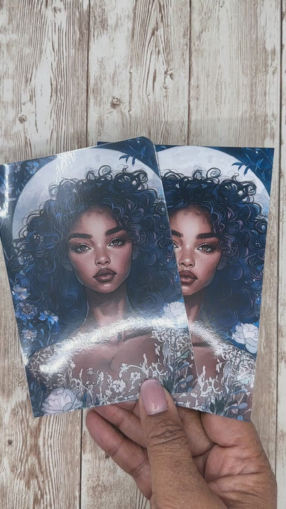 "I Am the Storm" | 4x6 Colorful Kindle Case Inserts | Photo Paper or Laminated