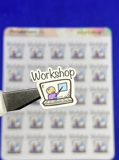 Virtual Normal - Workshop Laptop Planner Stickers