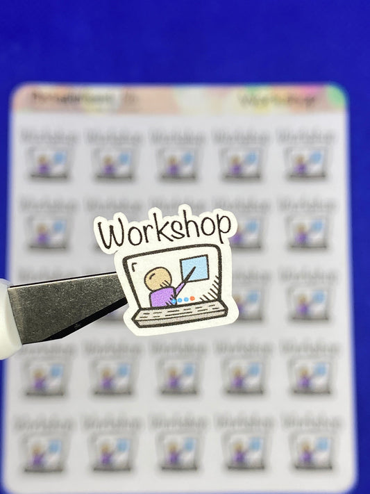 Virtual Normal - Workshop Laptop Planner Stickers