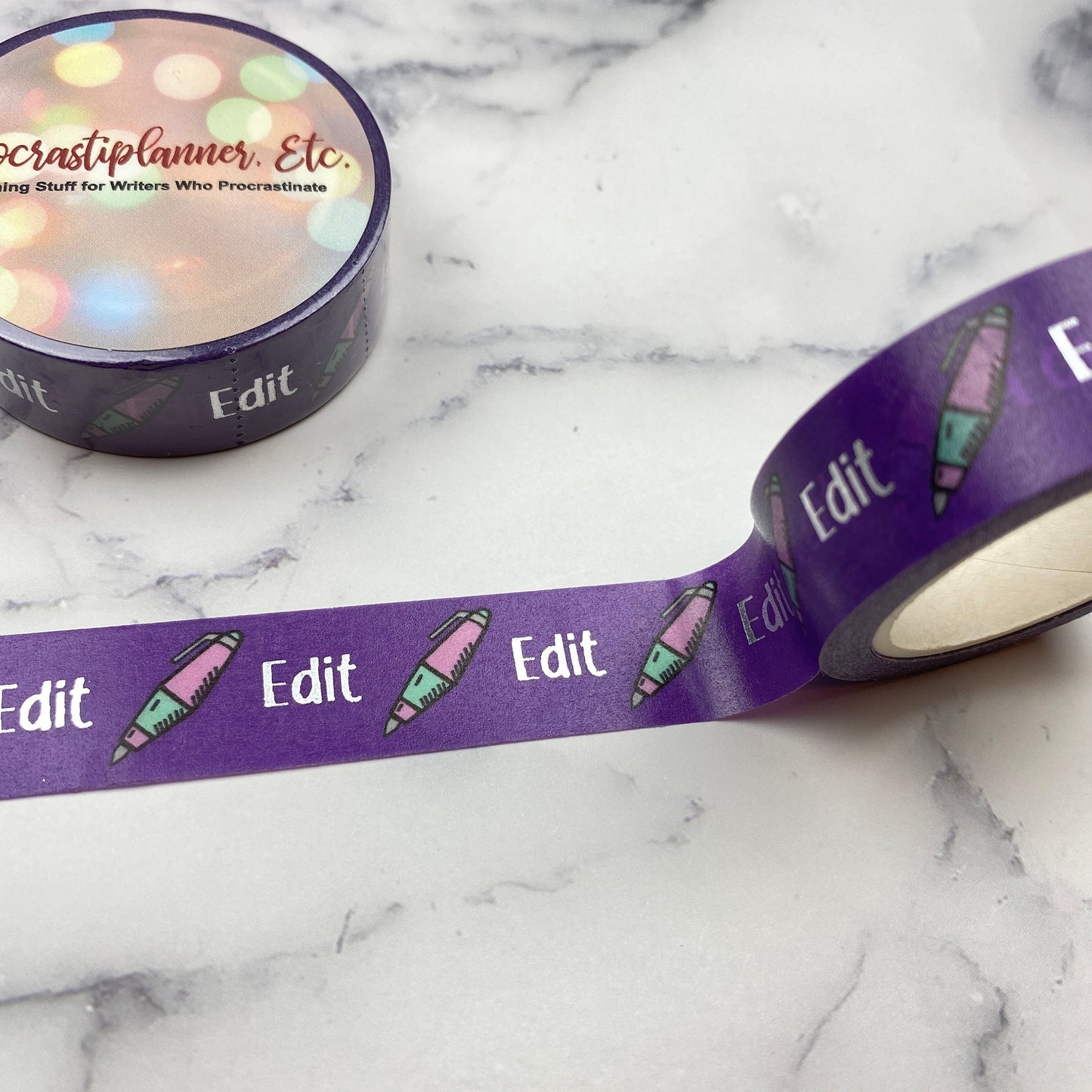 Edit Foil Washi Tape for Planners or Journals