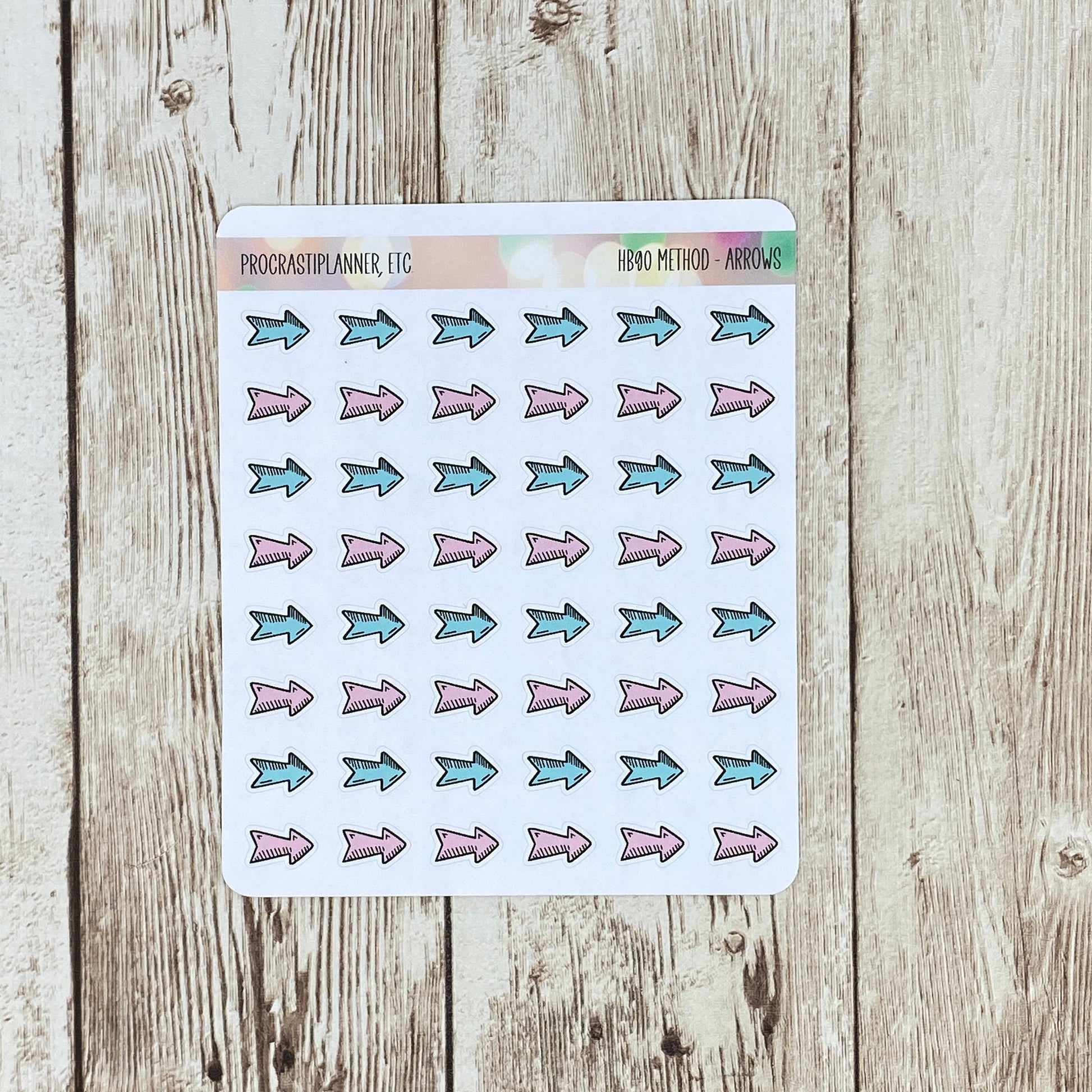HB90 Method Collab - DECO Sheets Flowers, Hearts, Arrows
