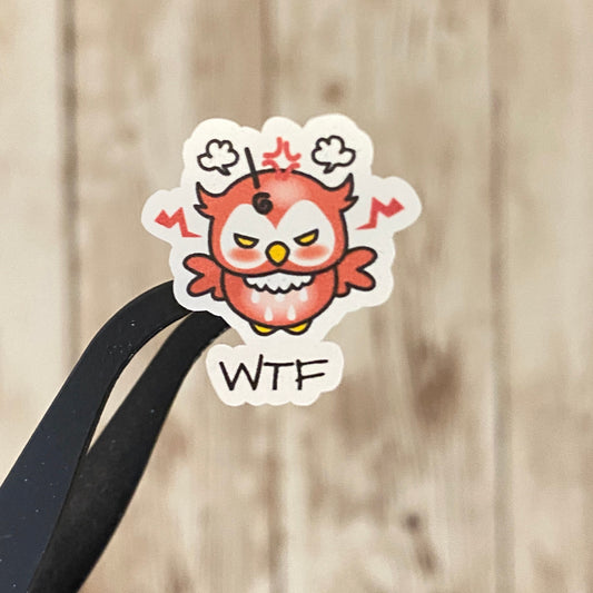 Owl Writing Theme - WTF Mood Planner Stickers