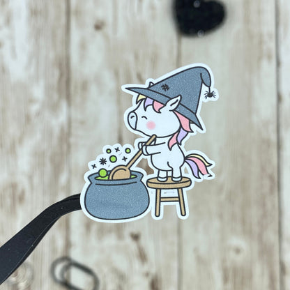 Halloween Unicorn Planner Stickers