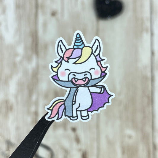 Vampire Unicorn Planner Stickers