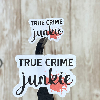 True Crime Lovers Planner Stickers in Large and Small Format