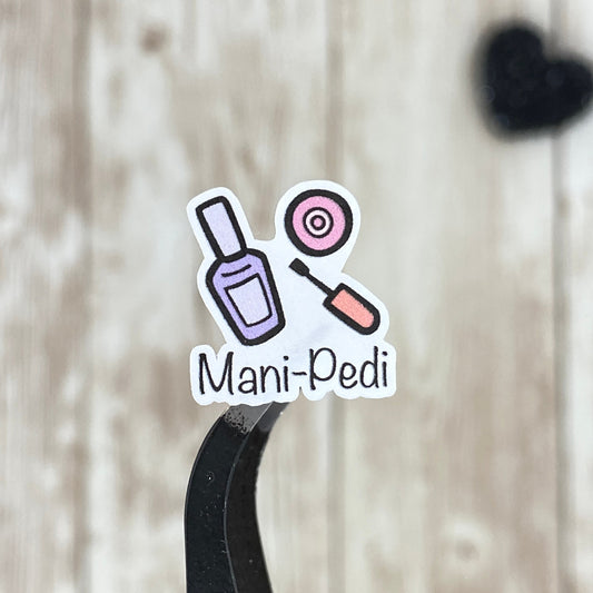 Mani-Pedi - Self-Care Planner Stickers for Planners, Journals and Calendars