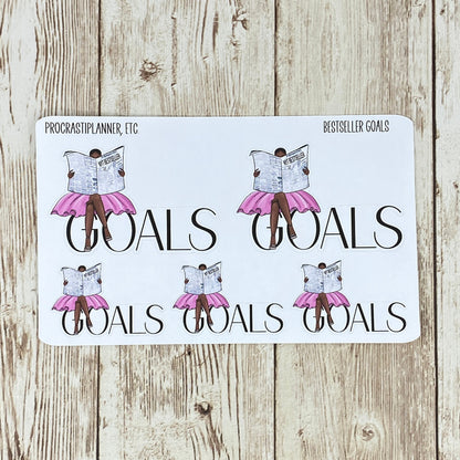 Goals NYT Bestseller Planner Stickers