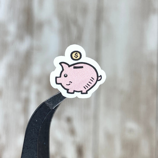 Piggy Bank Savings - Household Icon Planner Stickers for Planners Journals