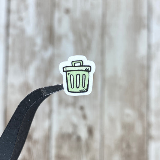 Trash Can - Household Icon Planner Stickers for Planners Journals